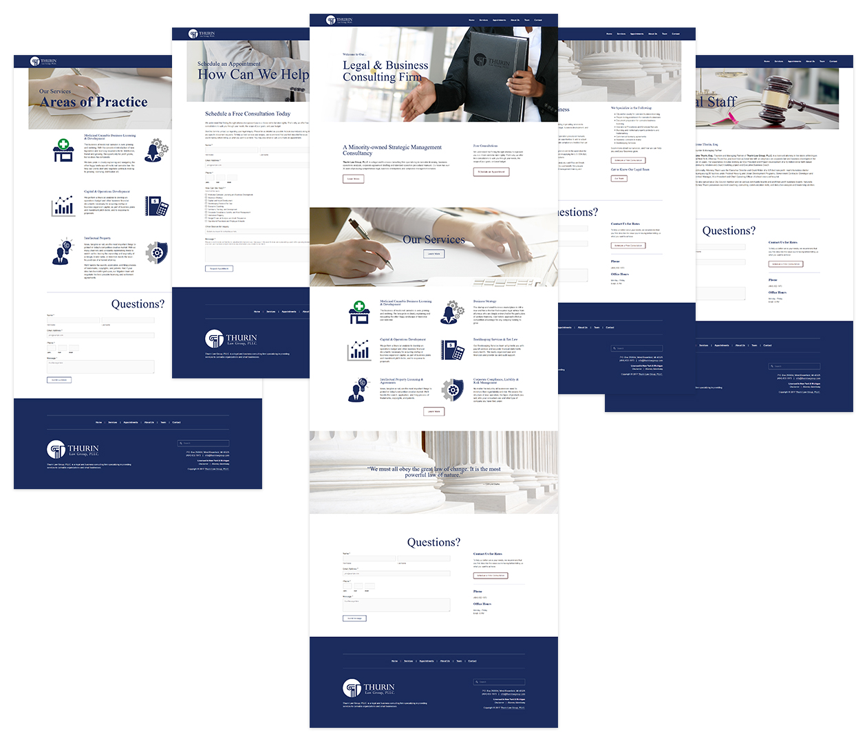 Thurin Law Group, PLLC. - Website Design